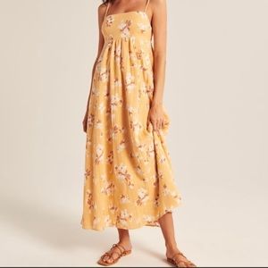 Abercrombie Babydoll Maxi Dress
